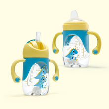 Load image into Gallery viewer, Sippy Cups with Spout &amp; Weighted Straw
