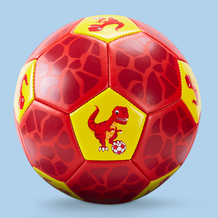 Kids' Size 4 Soccer Ball - First Kick Red