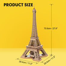 Carica l&#39;immagine nel visualizzatore Galleria, Puzzle 3D Kit modello Torre Eiffel
