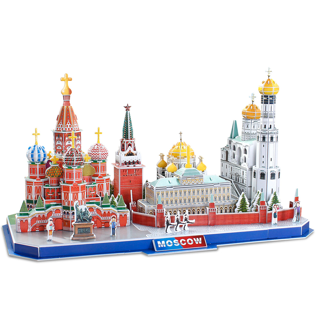 Kits de modèles 3D Puzzle Moscou Cityline